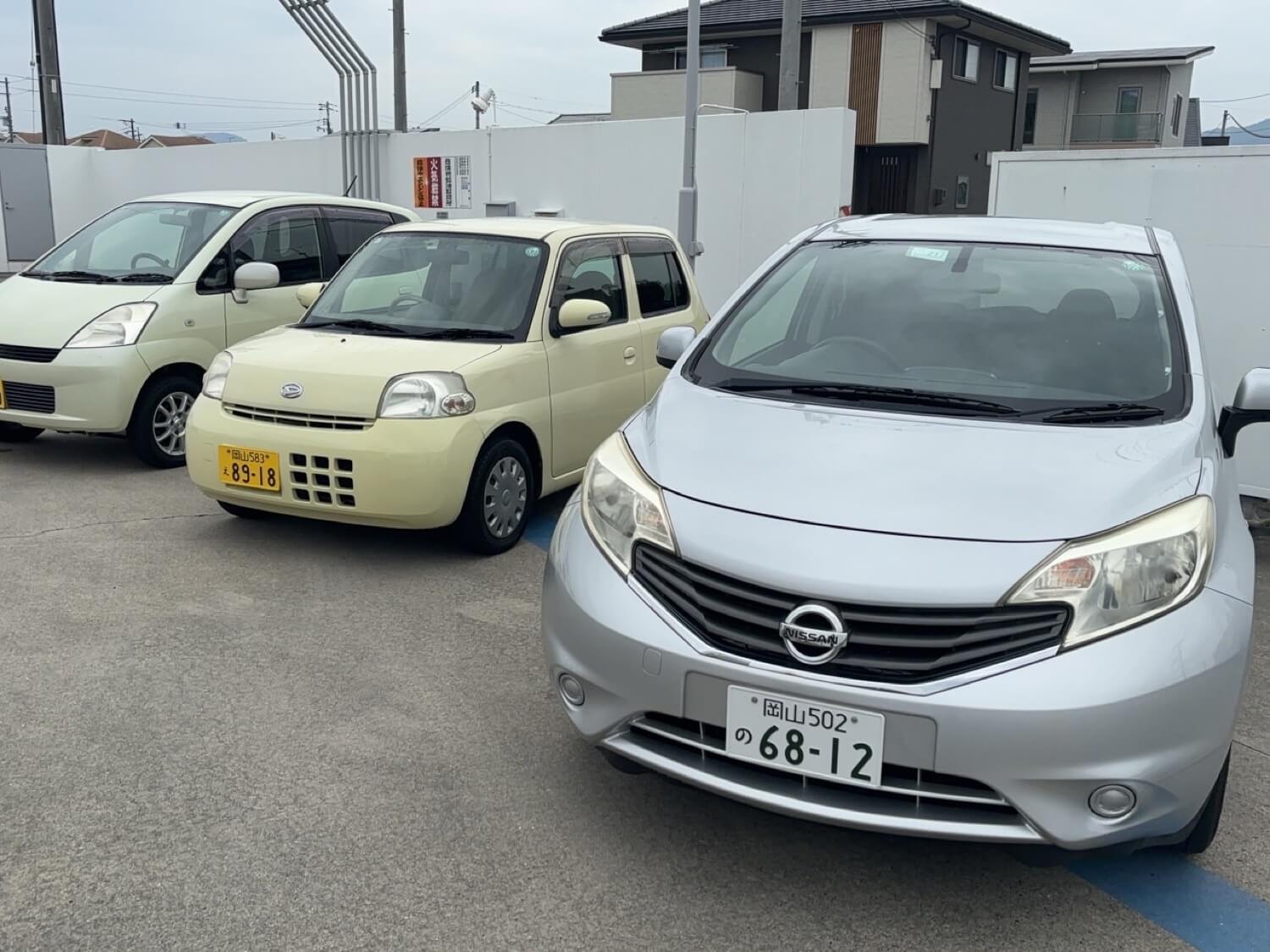 車検実施中の移動に困らない 全店舗代車無料